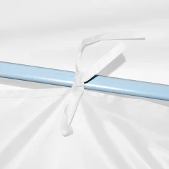 New FinePRICE Kokoontaitettava pop-up juhlateltta 5 sivuseinää 3x9m valkoinen
