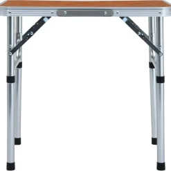 Online FinePRICE Kokoontaitettava retkipöytä alumiini 60x45 cm eri värejä