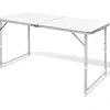 Discount FinePRICE Kokoontaitettava retkipöytä 120 x 60 cm alumiini