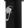 Hot FinePRICE Kokoontaittuva aurinkovoimasuihku 214 cm musta 23 l