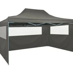 Sale FinePRICE Kokoontaittuva juhlateltta 3 sivuseinää 3x4m teräs