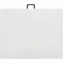 Online FinePRICE Kokoontaittuva puutarhapöytä valkoinen 180x72x72 cm polyeteeni