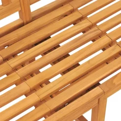 Sale FinePRICE Kolmenistuttava puutarhapenkki pöydällä 150 cm, tiikkipuu