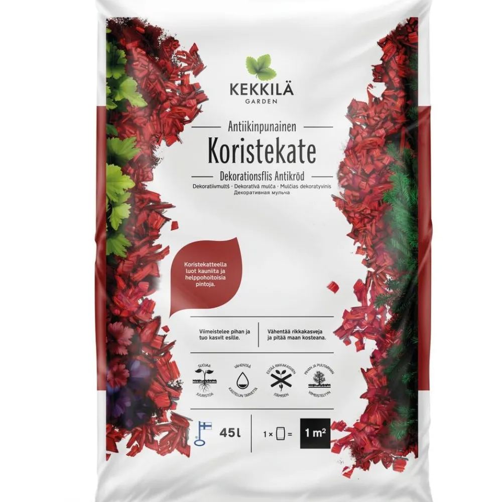 Online Kekkilä Koristekate Antiikinpunainen 60 säkkiä x 45 l lava 2700 litraa
