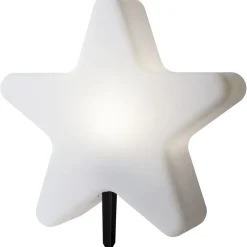 Star Trading Koristevalaisin Gardenlight Tähti, 55x15x48cm, valkoinen