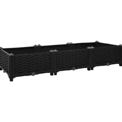 Best FinePRICE Korotettu kukkalaatikko, polypropeeni, eri kokoja ja värivaihtoehtoja