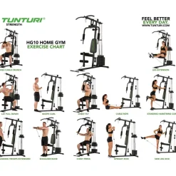 Sale Tunturi Kotikuntosali HG10 Home Gym 45 kg