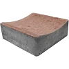 Lakka Rakennustuotteet Kourulaatta Lakka 240x240x80/65 mm punainen