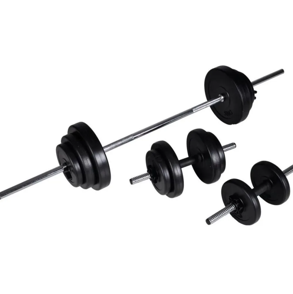 Discount FinePRICE Käsi- ja levypainosarja, 30.5kg