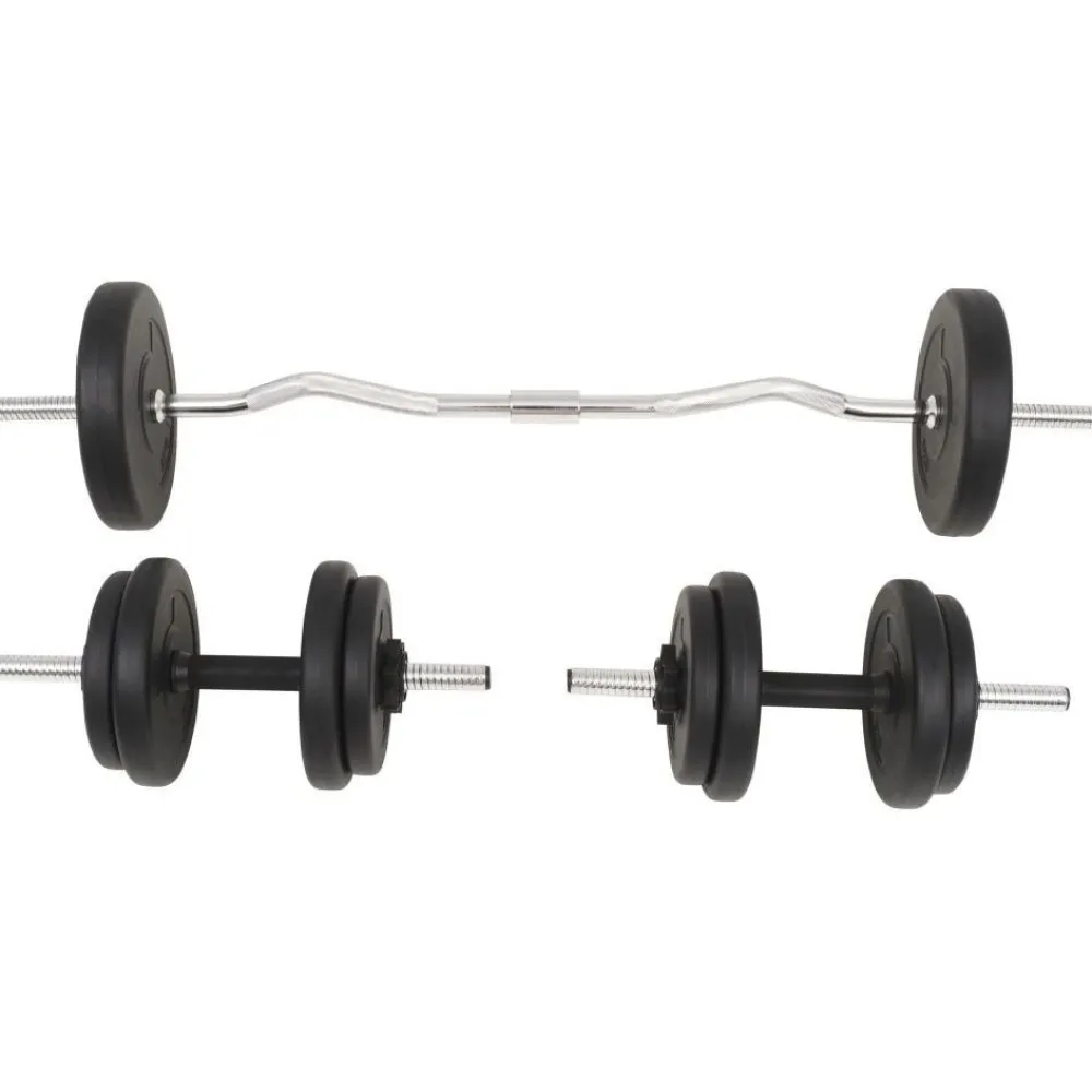 Clearance FinePRICE Käsi- ja levypainosarja, 30kg