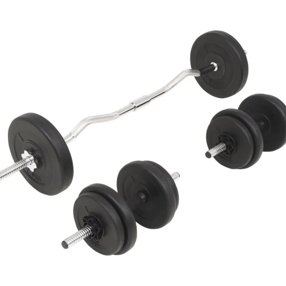 Clearance FinePRICE Käsi- ja levypainosarja, 30kg