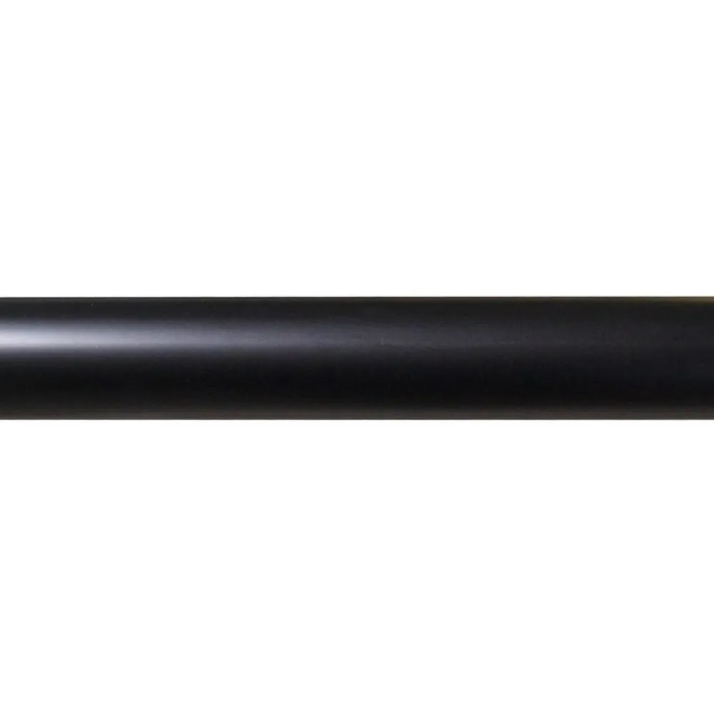 New JABO Käsijohde lasikaiteeseen Bertil, Ø40x1100 mm musta