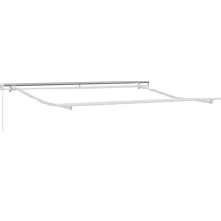 Online FinePRICE Käsin kelattava markiisi antrasiitti/valkoinen 300x250 cm (16038)