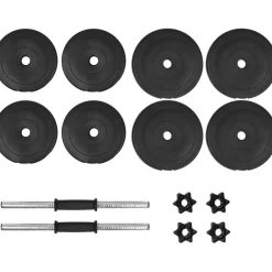 Clearance FinePRICE Käsipainosarja 20 kg, 14-osainen