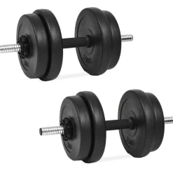Clearance FinePRICE Käsipainosarja 20 kg, 14-osainen