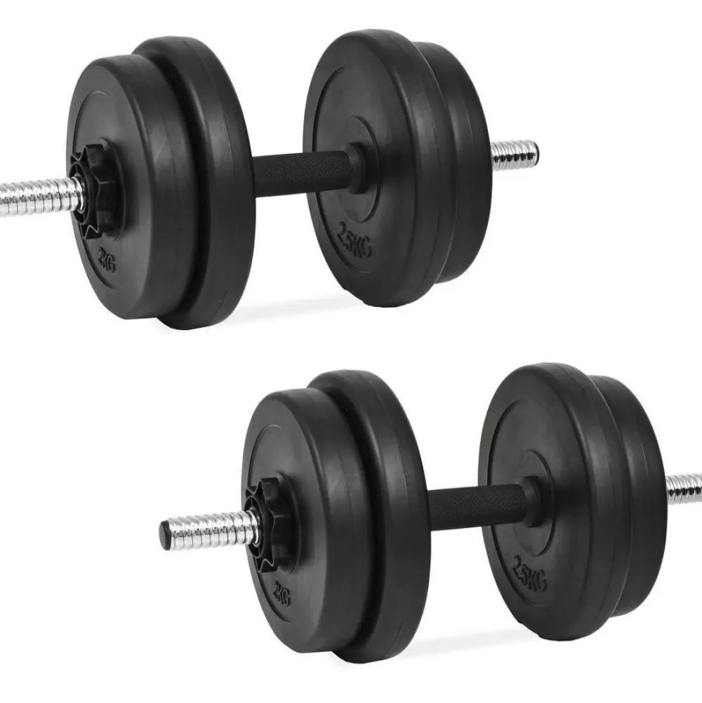 Clearance FinePRICE Käsipainosarja 20 kg, 14-osainen