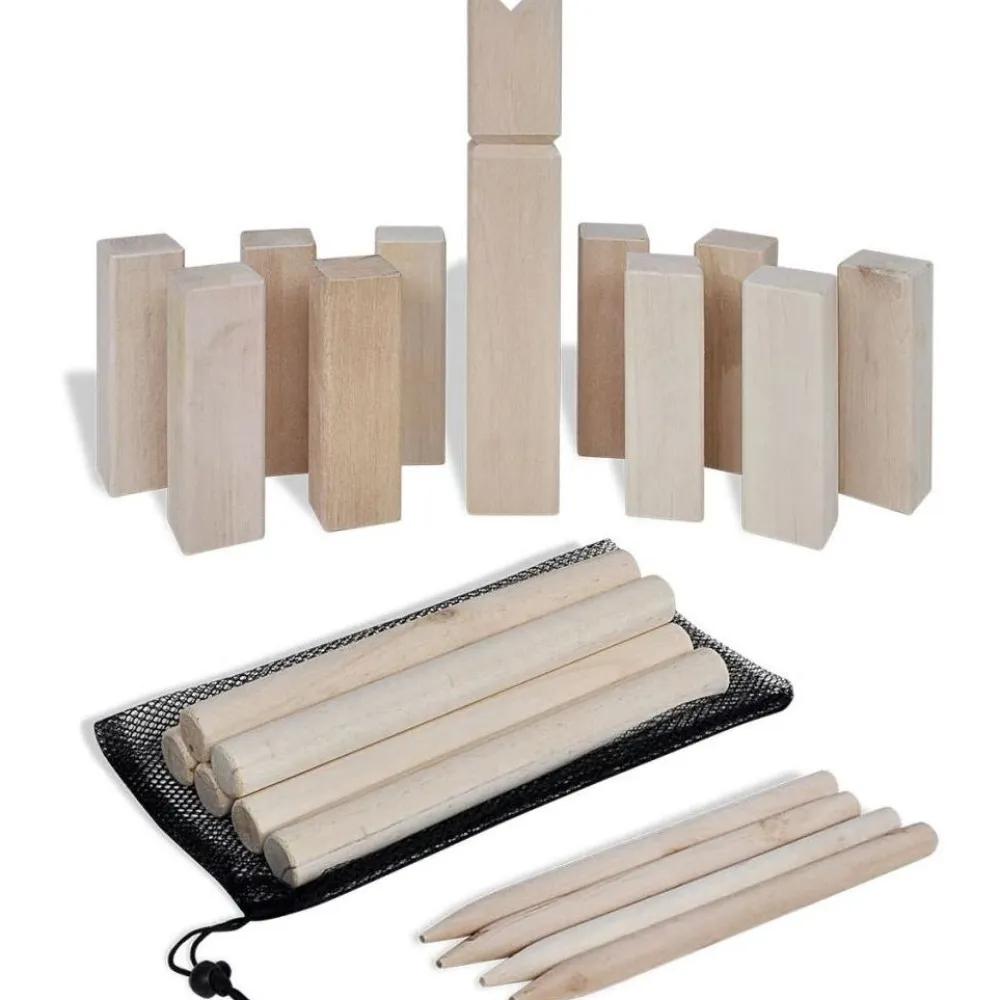 Online FinePRICE Kubb pelisarja, puinen