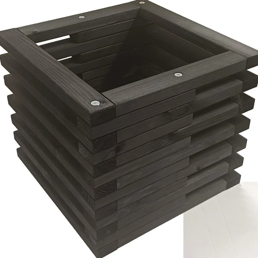 Sale EcoFurn Kukka- ja valokehikko / suojaruukku mänty