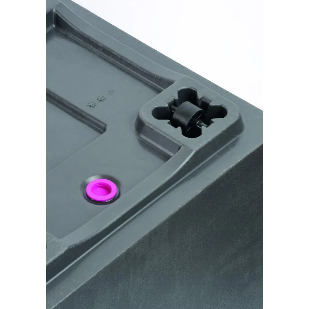 Best Deroma Kukkalaatikko , Millennium suorakaide pyörillä muovi, eri värejä ja kokoja