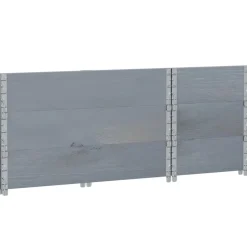 Online FinePRICE Kukkalaatikko harmaa 100x50 cm täysi mänty (95429)