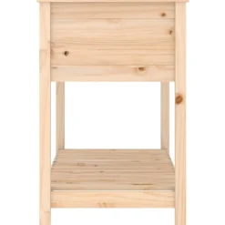 New FinePRICE Kukkalaatikko hyllyllä, mänty, eri kokoja ja värejä