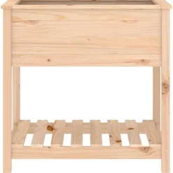 New FinePRICE Kukkalaatikko hyllyllä, mänty, eri kokoja ja värejä