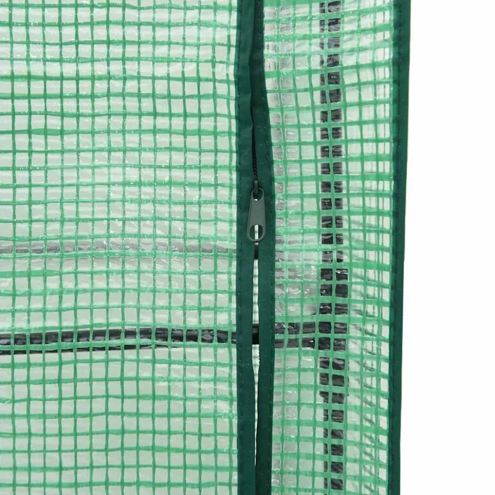 Best FinePRICE Kukkalaatikko kasvihuonepeitteellä rottinkityyli 120x40x138 cm (15829)
