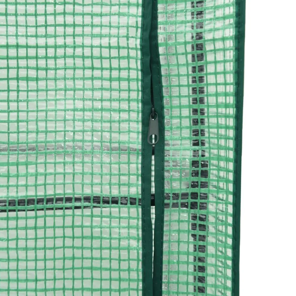 Sale FinePRICE Kukkalaatikko kasvihuonepeitteellä rottinkityyli 120x40x140 cm (15820)