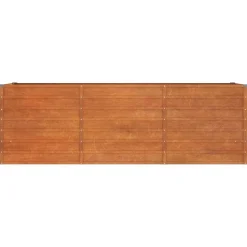 New FinePRICE Kukkalaatikko korotettu, ruoste, Corten teräs, eri kokoja (13585)