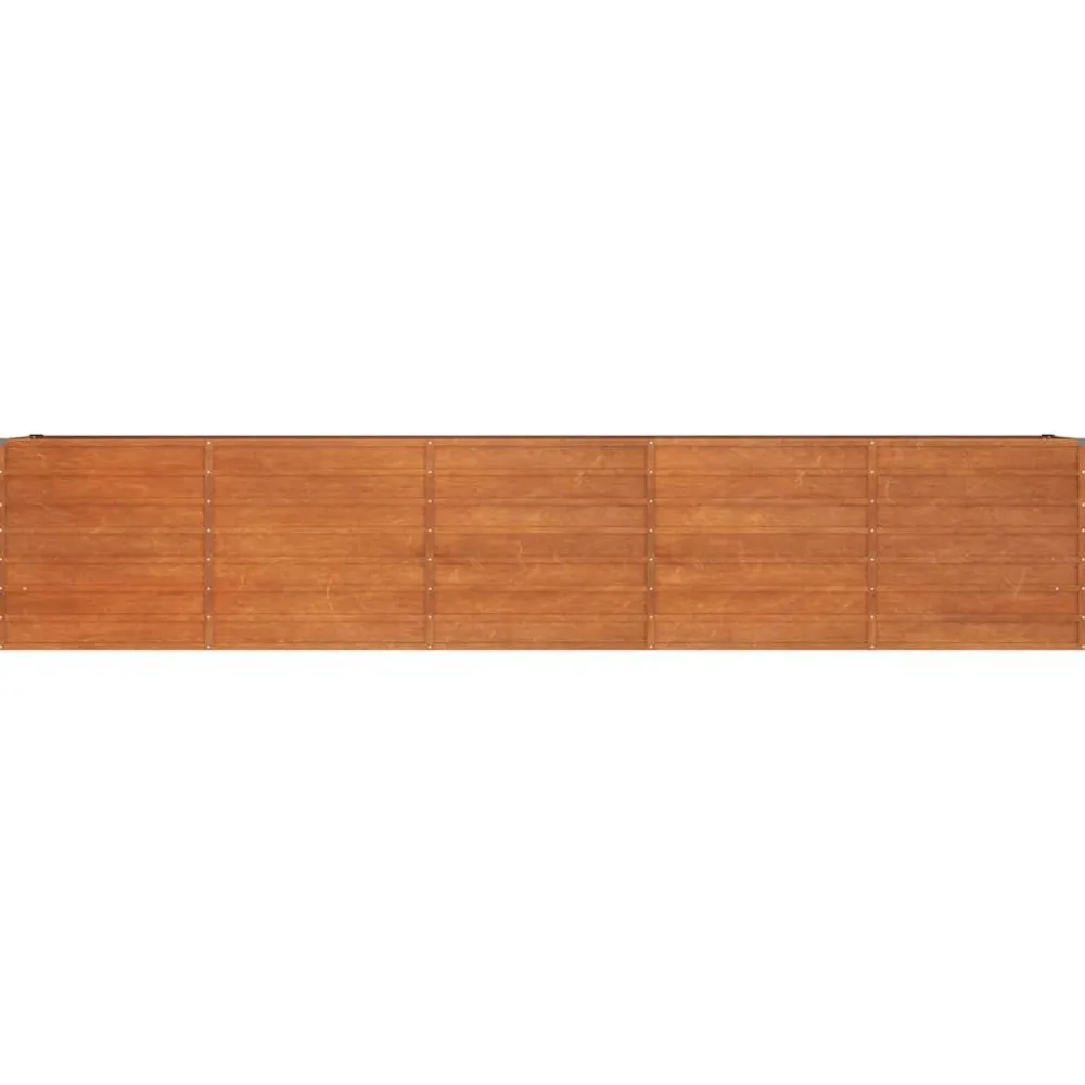 New FinePRICE Kukkalaatikko korotettu, ruoste, Corten teräs, eri kokoja (13585)