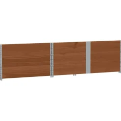 Clearance FinePRICE Kukkalaatikko ruskea 150x100 cm täysi mänty (95442)