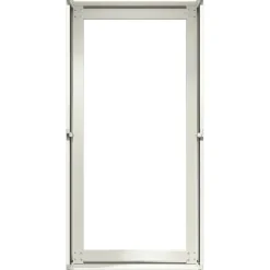 Online FinePRICE Kukkalaatikko valkoinen 40x80x40 cm kylmävalssattu teräs (60732)