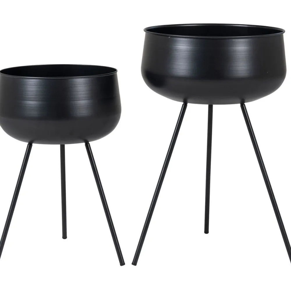 Clearance House Nordic Kukkaruukku Ardola, 2kpl, musta teräs