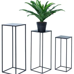 Sale Home4you Kukkateline DEIA CHI M 22x22xK60 cm, musta