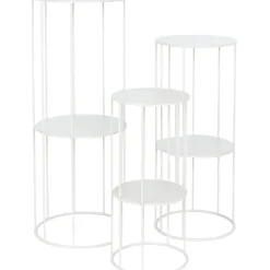 Best Home4you Kukkateline DEIA STAND M Ø24,5xK57 cm, lämpimänharmaa