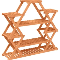 New FinePRICE Kukkateline 81x25x75,5 cm, kuusta