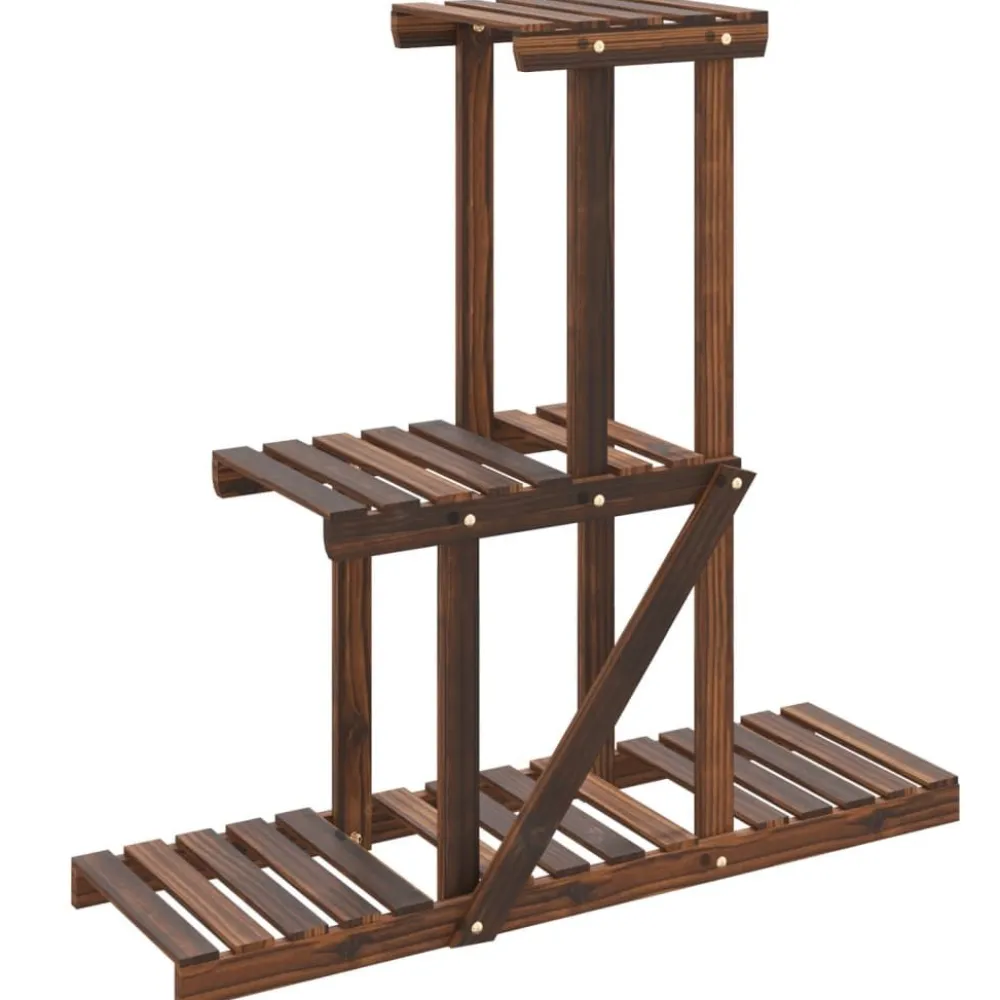 New FinePRICE Kukkateline 81x25x75,5 cm, kuusta