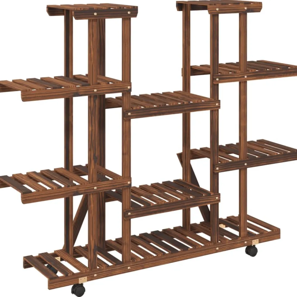 New FinePRICE Kukkateline 81x25x75,5 cm, kuusta