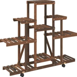 New FinePRICE Kukkateline 81x25x75,5 cm, kuusta