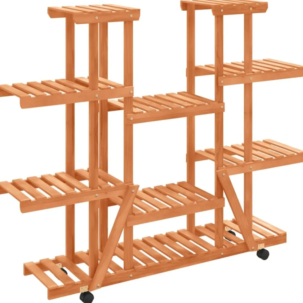 New FinePRICE Kukkateline 81x25x75,5 cm, kuusta