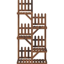 New FinePRICE Kukkateline 81x25x75,5 cm, kuusta