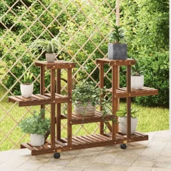 New FinePRICE Kukkateline 81x25x75,5 cm, kuusta