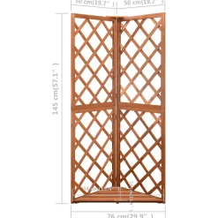 Clearance FinePRICE Kulmasäleikkö 50x50x145cm, eri värejä