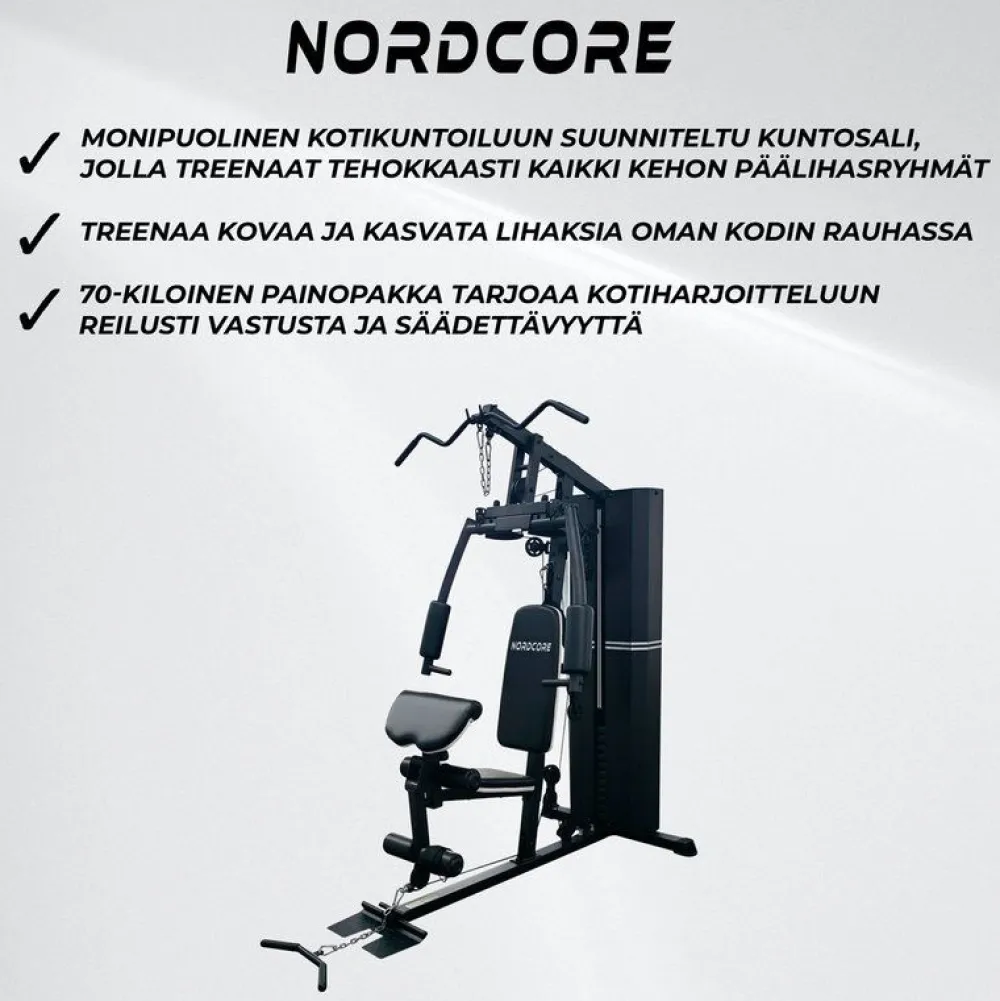 Nordcore Kuntokeskus Core 70 kg