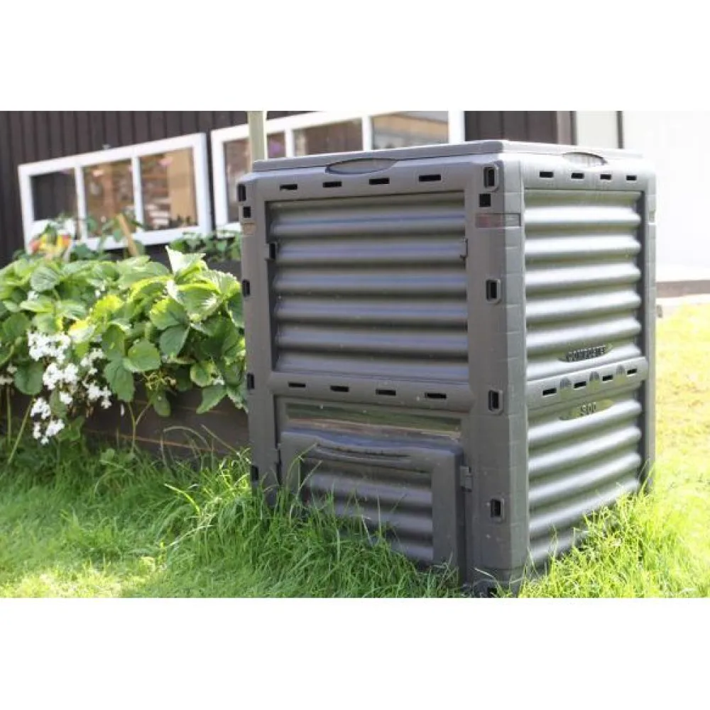 Clearance Greenline Kylmäkomposti 300 L musta