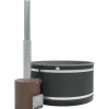 Discount Kirami Kylpytynnyri Comfort Family L Tube, 6-8 hlöä, EP NightBlack/LightGray