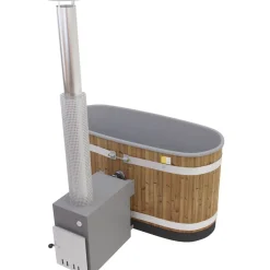 Kirami Kylpytynnyri Original Tiny S Cult-si, 1-2 hlöä, Thermowood/LightGray