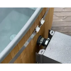 Kirami Kylpytynnyri Original Tiny S Cult-si, 1-2 hlöä, Thermowood/LightGray