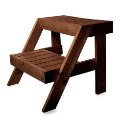 PW-Spa Kylpytynnyrin rappuset puuvalmis 55 cm