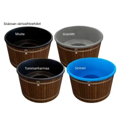 Hot PW-Spa Kylpytynnyri Classic Tee-se-itse 6-8 hlöä eri värejä